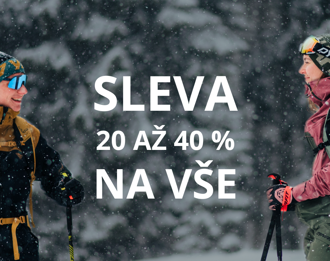 Slevy až 40 % na vše!